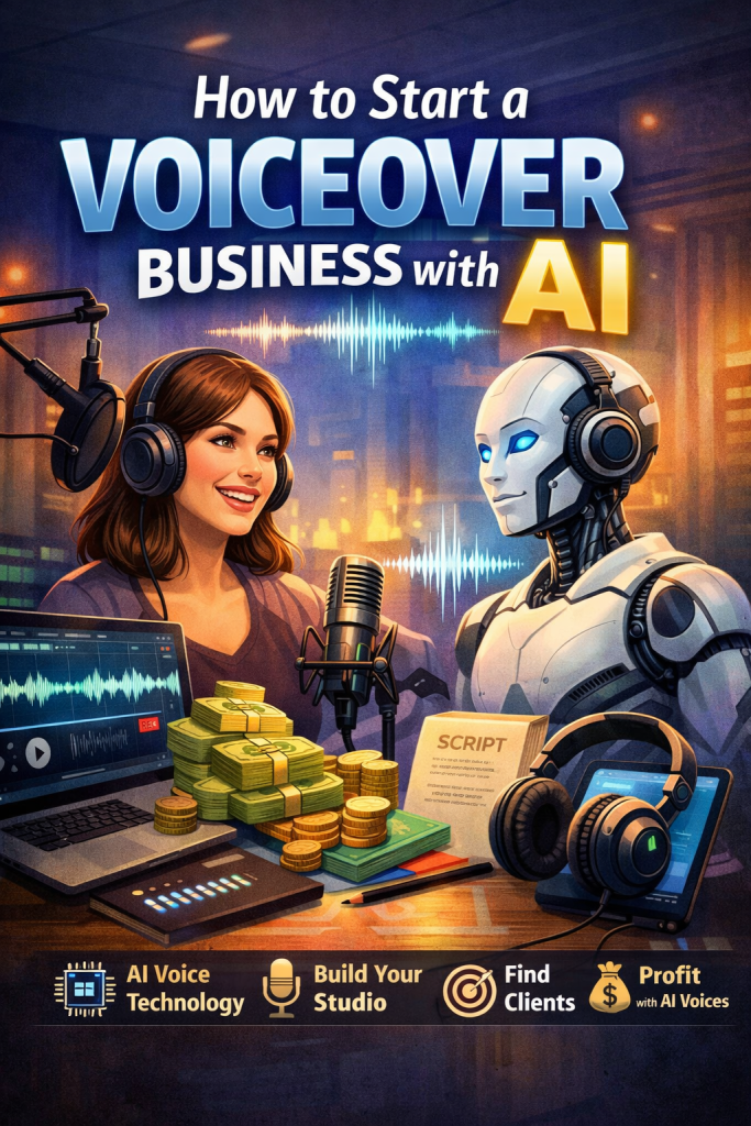 How to Start a Voiceover Business with AI